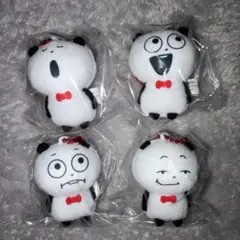 【全4種コンプセット】ごきげんぱんだ ぷちぬいぐるみ２