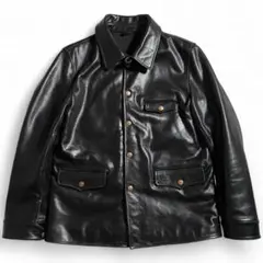 ドライビングコート ブレーキマンコート レザージャケット 本革 レザー