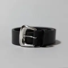 イタリアンレザー　ベルト　ブラック