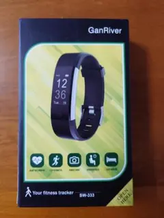 GanRiver SW-333 スマートウォッチ 歩数計 活動量計