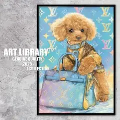 Louis Vuitton ティーカッププードル ポスター TGHMH232
