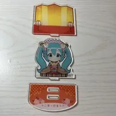 初音ミク ジオラマアクリルスタンド はんなり京都コラボ