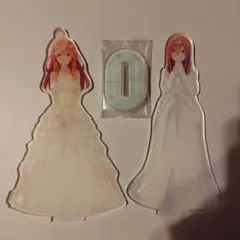 五等分の花嫁ダイソービッグアクリルスタンド中野五月&中野三久