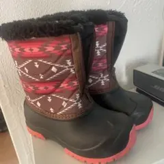 スノーブーツ 防寒 キッズ ピジョンピークス　子供 17cm 18cm