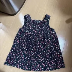 RALPH LAUREN ネイビー花柄ワンピース 80