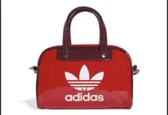 adidas アディダス エナメル ショルダーバッグ レッドのサムネイル