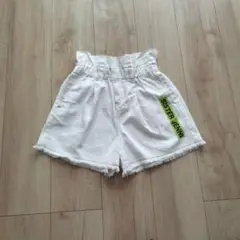 SISTER JENNI ホワイトハーフパンツ 140cm