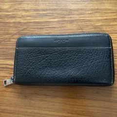 COACH コーチ 長財布 ラウンドファスナー ブラックのサムネイル