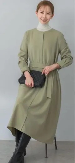 新品URBAN RESEARCH ROSSO / Aラインタックワンピース