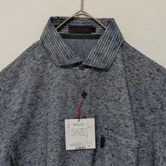 INSPIRE ポロシャツ　花柄　グレー　未使用のサムネイル