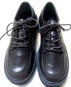 厚底ブラウンローファー