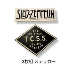 新品未使用品T.C.S.S. ステッカー 2枚組
