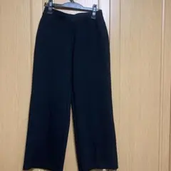 【美品】ユニクロドライスエットトラックパンツ レディース Mブラック　標準丈