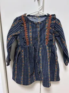 コーデュロイ　ワンピース　95