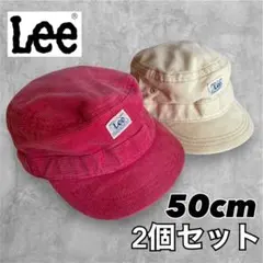 Lee × StompStamp キッズ ワークキャップ コーデュロイ 2セット