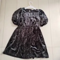 H＆М　ベルベットのワンピース