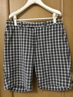 チェックハーフパンツ　ネイビー系Polo by Ralph lauren