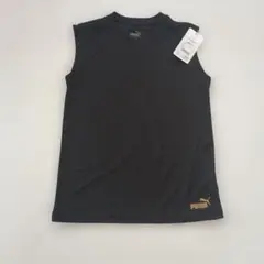 PUMA ブラック ノースリーブ タンクトップ 130