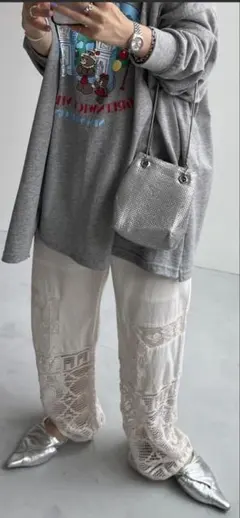 vintage like lace pants /ヴィンテージライクレースパンツのサムネイル