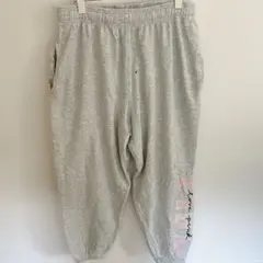 PINK ジョガーパンツ L グレー