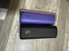 glo 電子タバコ本体 2個セット 紫・黒