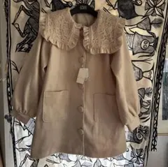 ems excite エクリュ　 セーラーフリルコート