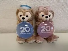 カラフルハピネス　ぬいぐるみチャーム ダッフィー シェリーメイ