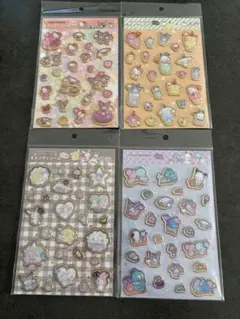 サンリオ　キャンディシールストーン付き　4点セット
