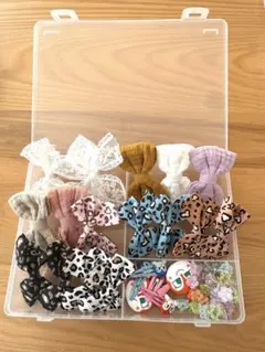 キッズヘアピン、ヘアゴム 大量まとめ売り