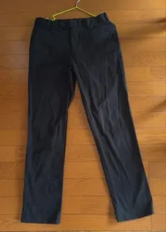 ユニクロ 感動パンツ　ライト ブラック 73×76