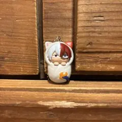 僕のヒーローアカデミア 轟焦凍 猫着ぐるみ キーホルダー