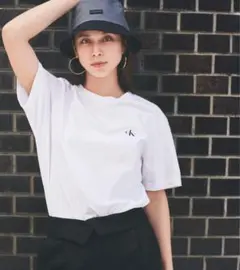 Calvin Klein CKロゴ Tシャツ Sサイズ 白