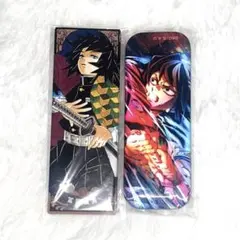 鬼滅の刃 冨岡義勇 絵札缶バッジ ロング缶バッジ まとめ売り