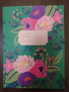花柄ノート
