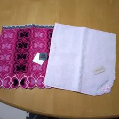 JILLSTUART ハンドタオル　ANNASUIハンドタオル　2枚セット