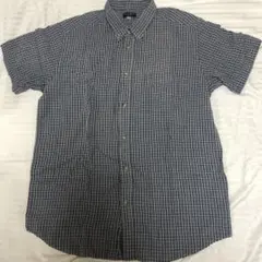 【美品】City Mind チェック柄 半袖シャツ 5L