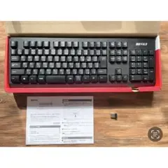 美品★BUFFALO バッファロー 無線 キーボード 日本語配列 使いやすい