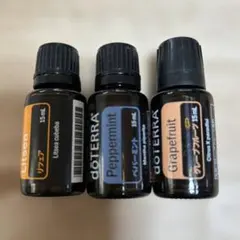 doTERRA エッセンシャルオイル 3本セット 15ml - メルカリ
