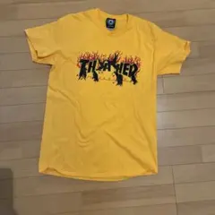 THRASHER MAGAZINE Tシャツ イエロー