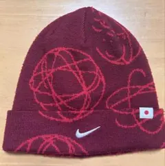 NIKE ニット帽 ビーニー ボルドー 総柄　ケンタウロス健太着用のサムネイル