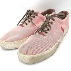 Polo Ralph Lauren ピンストライプ スニーカー 28cm メンズ