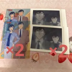 名探偵コナン　高木渉　佐藤美和子　ぱしゃこれ　カード　4枚セット