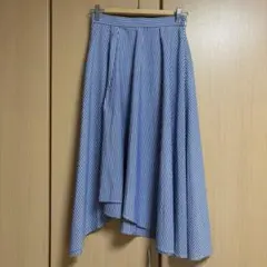 お値下げ☆IEDIT(イデット)☆ストライプフレアスカートのサムネイル