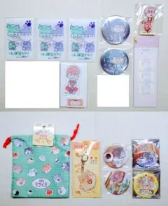 おそ松さん チル松 ラテ松 松犬 アクリルカード アクリルスタンド 缶バッジ