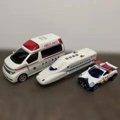 【専用商品】サウンド　救急車（トイコー）新幹線（トイコー）パトカー