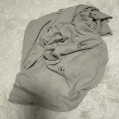 ミナペルホネン×ヒカルノグチ ロングニットマフラー マルチボーダー柄