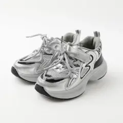 URBANCHERRYシルバーボリュームダッドスニーカー19cm