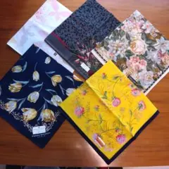 値下げ！PIERRE BALMAIN ・KENZO・花井幸子他５枚ハンカチセット