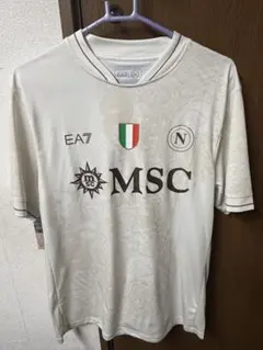 EA7 SSC Napoli サッカーシャツ ホワイト