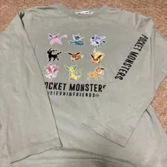 ポケットモンスター イーブイ＆フレンズ 長袖カットソー